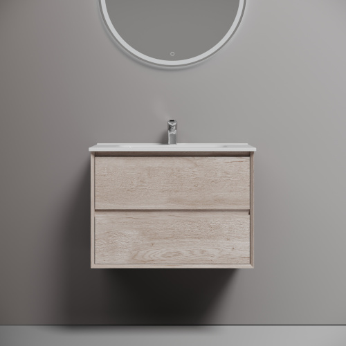 Тумба под раковину Sancos Marmi 2.0 MR2.070EG 70х40 подвесная цвет коричневый - фото 3